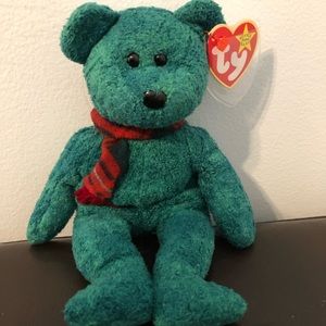Ty Beanie Babies Wallace the Christmas Bear